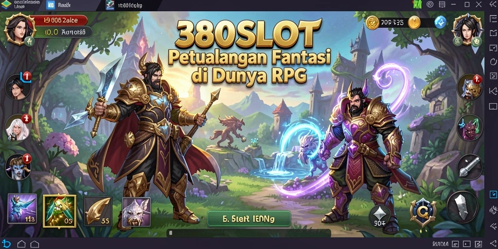 Tampilan menarik dari gameplay RPG 380SLOT yang memikat.