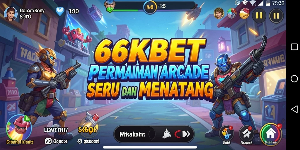 Tampilan gameplay seru dan menantang di 66KBET.