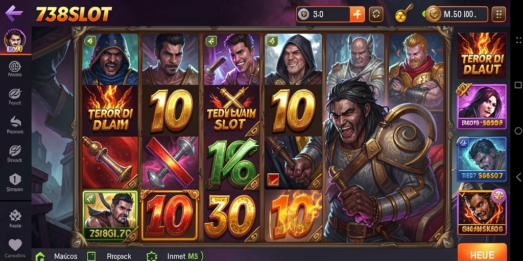 Gameplay menegangkan di dunia gelap 738SLOT.