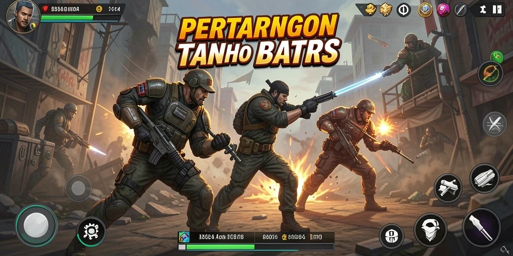 Screenshot aksi mendebarkan di dalam 8364 yang penuh ketegangan.