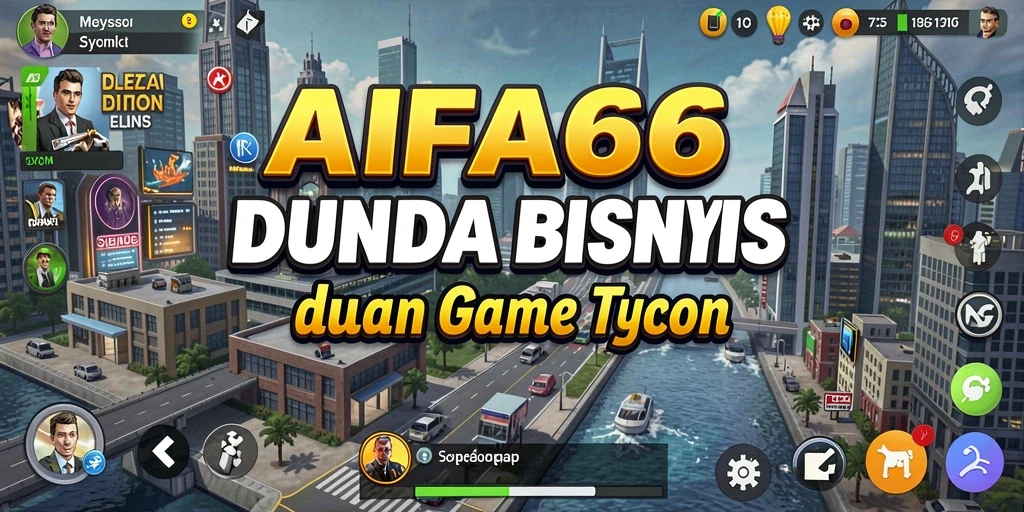 Tampilan menarik gameplay Tycoon AIFA66 yang mengasyikkan.