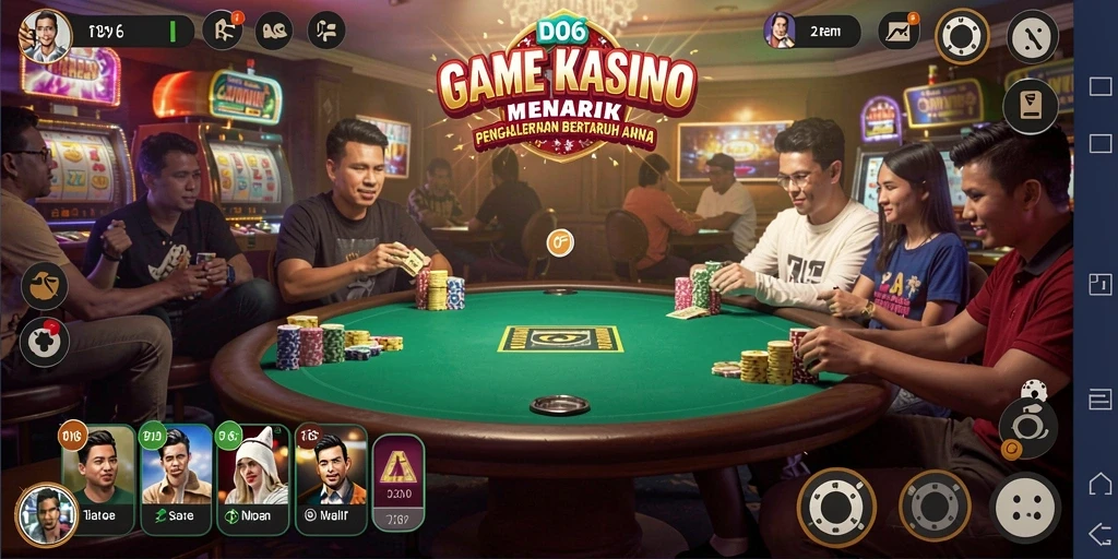 Gameplay menarik D06 dengan tampilan grafis yang menawan.