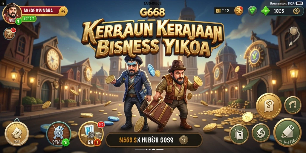 Tampilan screenshot G668 menampilkan gameplay Tycoon yang mengasyikkan.