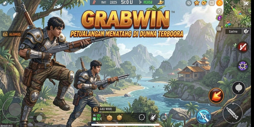 Tangkapan layar gameplay seru di dunia petualangan.