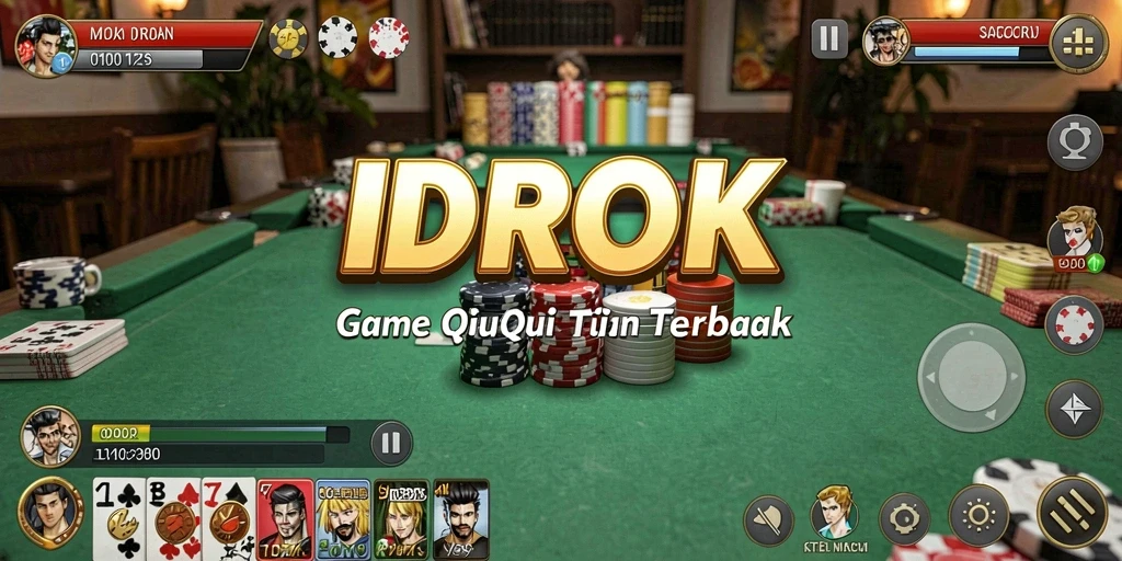 Tampilan gameplay <strong>IDROK</strong> yang mendebarkan dan seru.