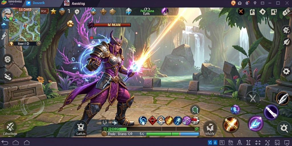 Tampilan gameplay epik di dunia <strong>IDRRP</strong> dengan pertempuran menegangkan.