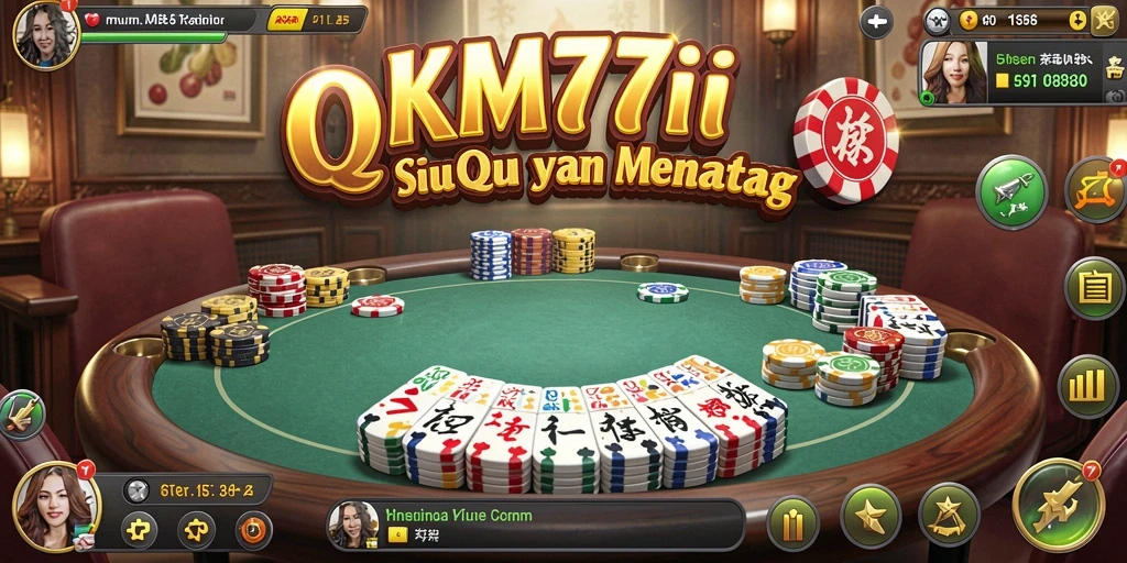 Tampilan gameplay KM777 yang menarik dan penuh aksi QiuQiu.