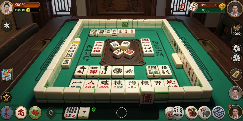 Tampilan gameplay Mahjong KNO89 yang menarik dan menantang.
