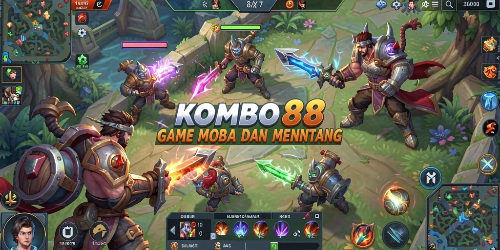 Gameplay seru dengan pertarungan epik di KOMBO88.