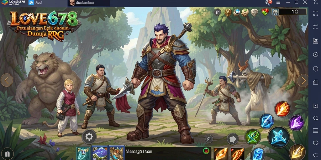 Tangkapan layar gameplay LOVE678 yang seru dan mendebarkan.