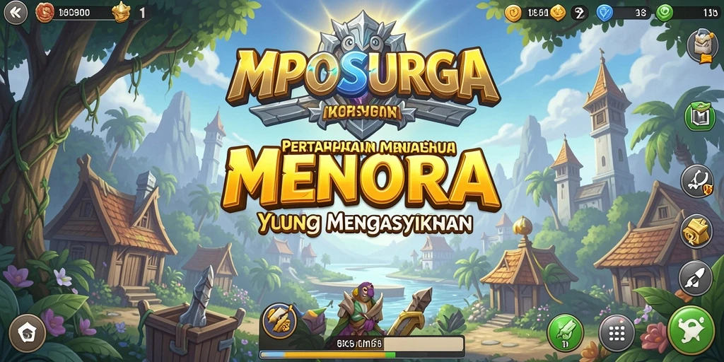 Tampilan gameplay MPOSURGA yang mendebarkan dan menantang di kategori Tower Defense.