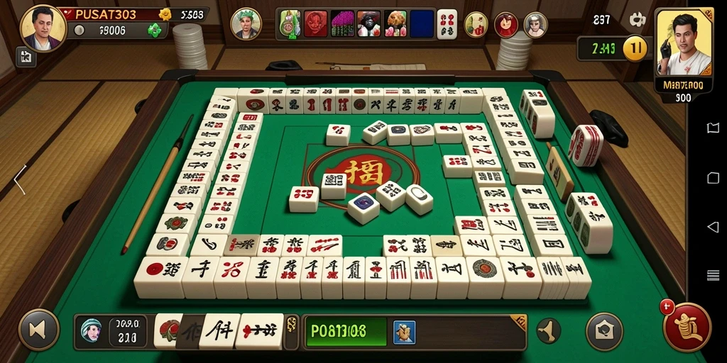 Tampilan gameplay PUSAT303 yang penuh warna dan menarik.