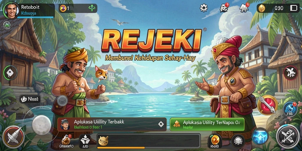 Tampilan utama aplikasi REJEKI yang memudahkan pengelolaan aktivitas.