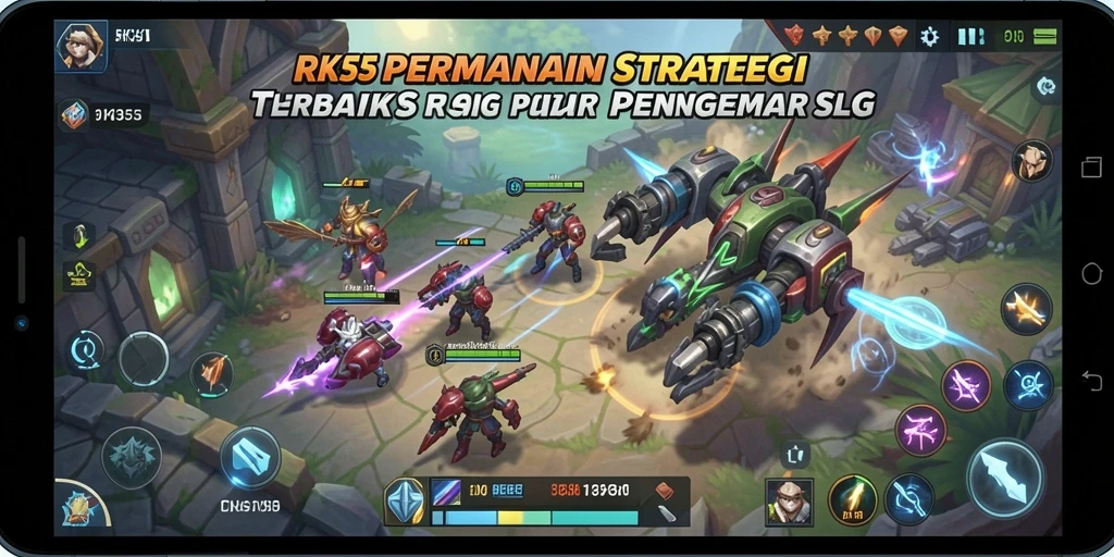 Tampilkan screenshot gameplay menegangkan dari RK55.
