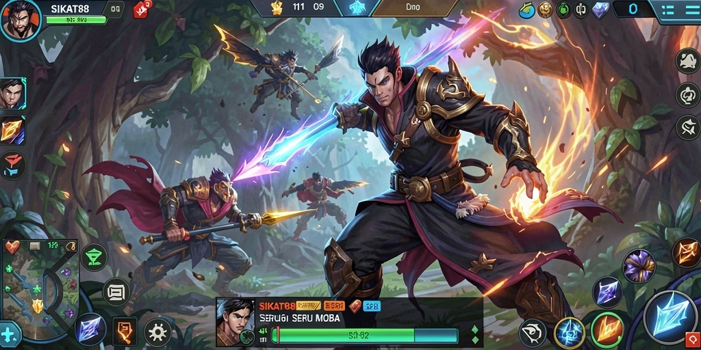 Gameplay seru dengan karakter unik di SIKAT88.