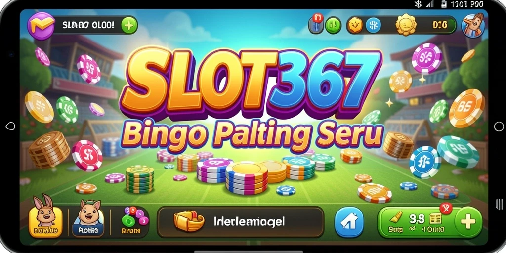 Screenshot dari gameplay SLOT367 menampilkan kegembiraan permainan Bingo.